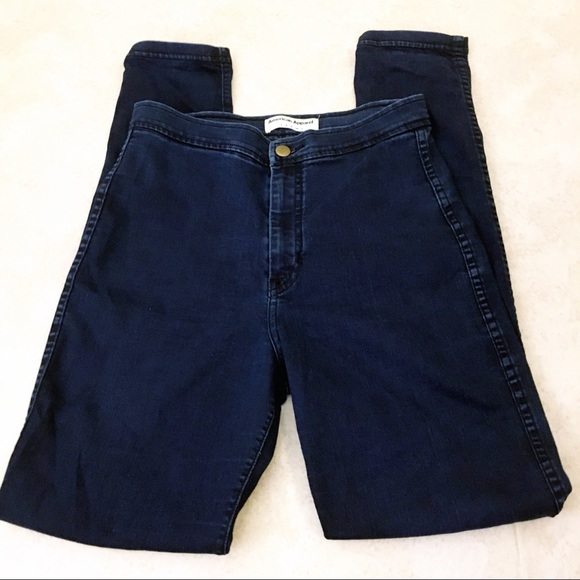 American Apparel Denim - American apparel skinny jeans high rise size M